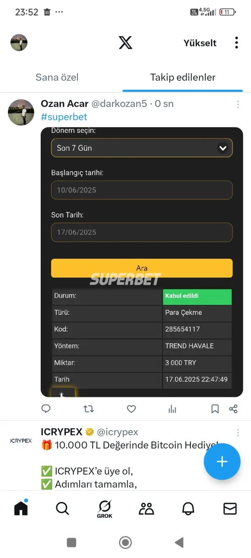 #Superbet #Galatasaray #Fenerbahçe #Beşiktaş
#SuperbetKazandirir