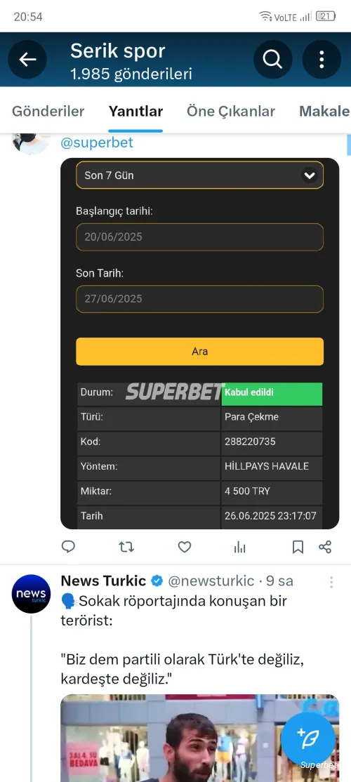#Superbet #Galatasaray #Fenerbahçe #Beşiktaş
#SuperbetKazandirir
